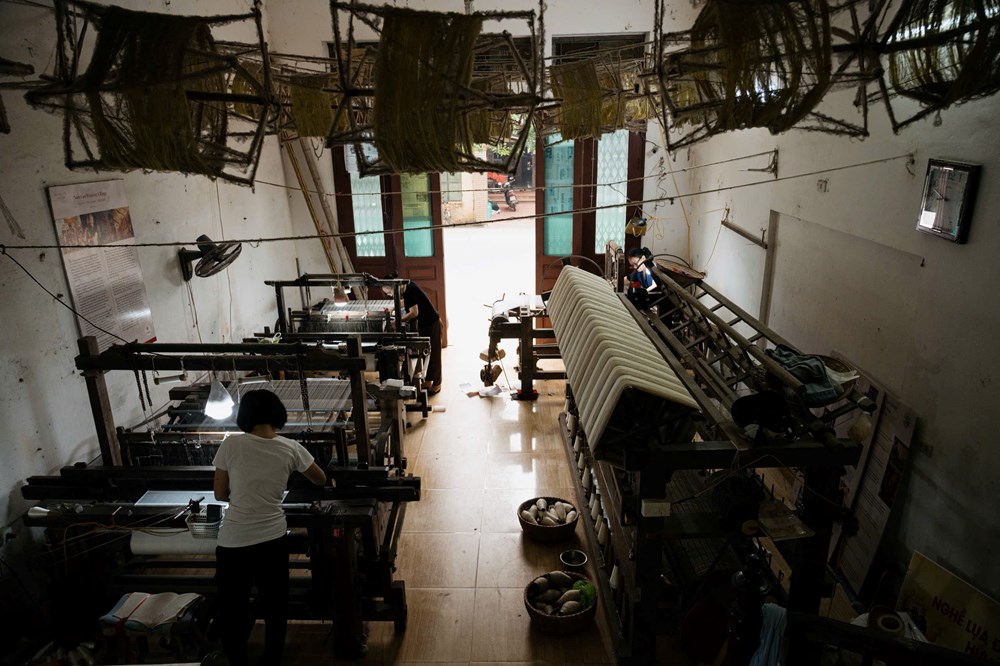 Nỗ lực gìn giữ làng nghề dệt đũi Nam Cao - ảnh 1