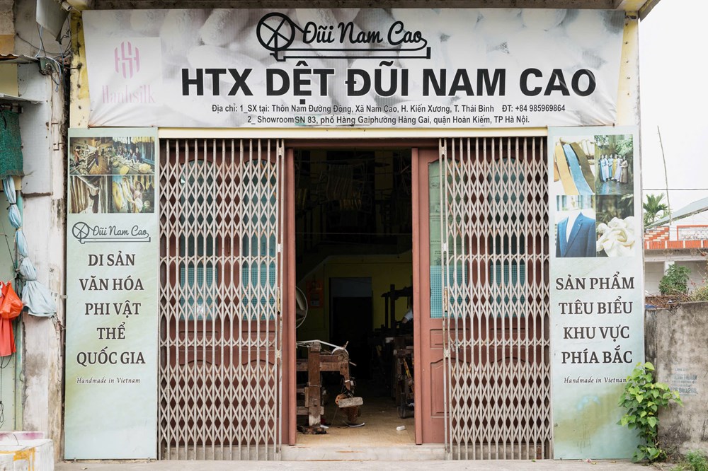 Nỗ lực gìn giữ làng nghề dệt đũi Nam Cao - ảnh 3