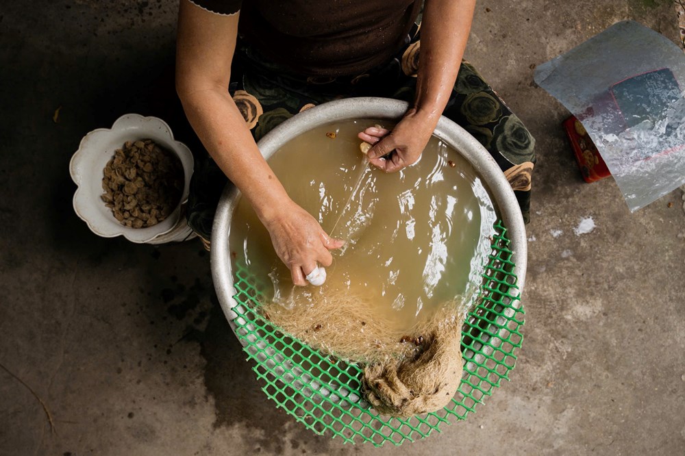 Nỗ lực gìn giữ làng nghề dệt đũi Nam Cao - ảnh 4