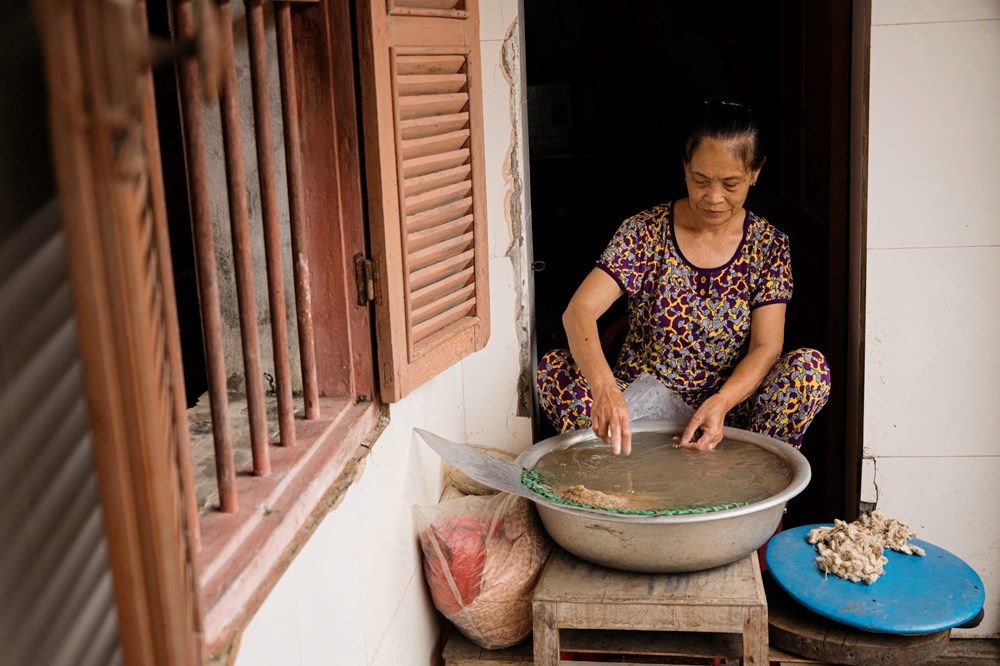 Nỗ lực gìn giữ làng nghề dệt đũi Nam Cao - ảnh 5