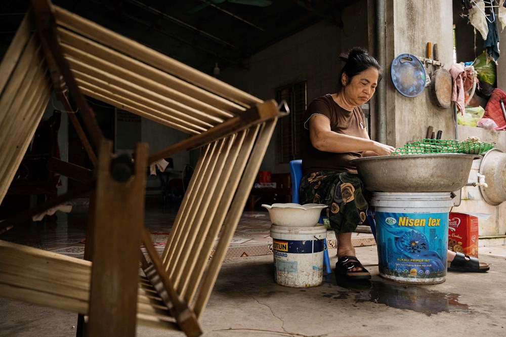 Nỗ lực gìn giữ làng nghề dệt đũi Nam Cao - ảnh 7