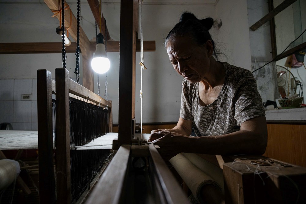 Nỗ lực gìn giữ làng nghề dệt đũi Nam Cao - ảnh 9