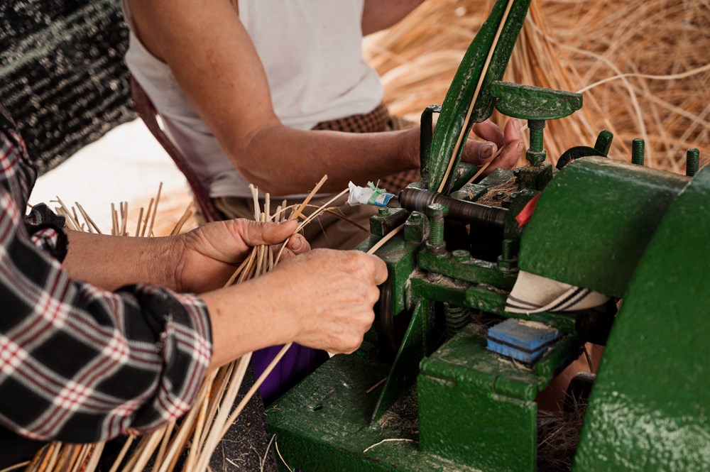Về Thượng Hiền khám phá làng nghề mây tre đan hơn 200 năm tuổi - ảnh 5