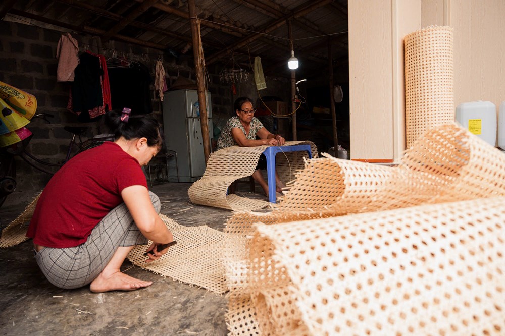 Về Thượng Hiền khám phá làng nghề mây tre đan hơn 200 năm tuổi - ảnh 3