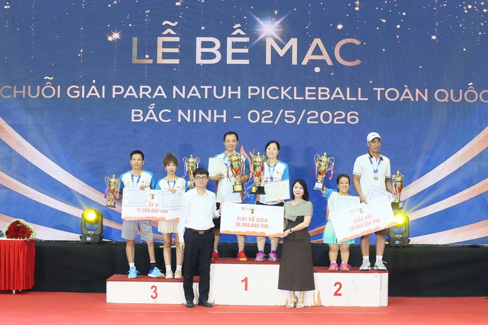 Thúc đẩy thể thao hoà nhập qua chuỗi Giải Para Natuh Pickleball Bắc Ninh 2026 - ảnh 2