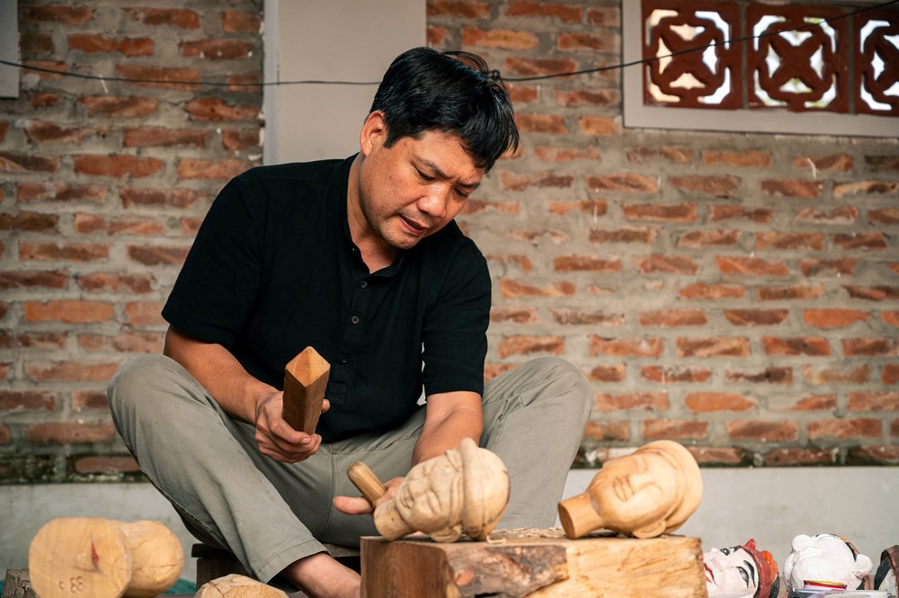 Giữ “hồn” rối cạn Tế Tiêu giữa nhịp sống hiện đại - ảnh 1