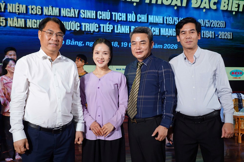 Nhà hát Kịch Việt Nam: Tháng 5 về Cao Bằng, dâng Bác những vở diễn đầy xúc động - ảnh 8