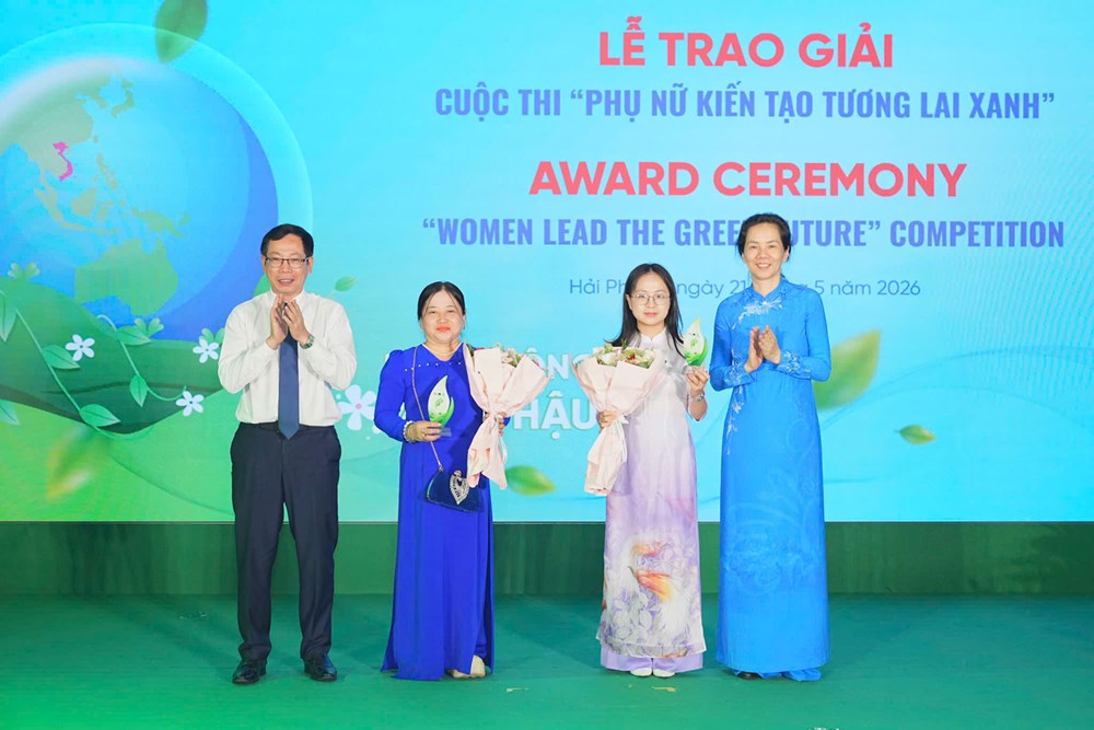 Phụ nữ chung tay kiến tạo lối sống xanh - ảnh 1