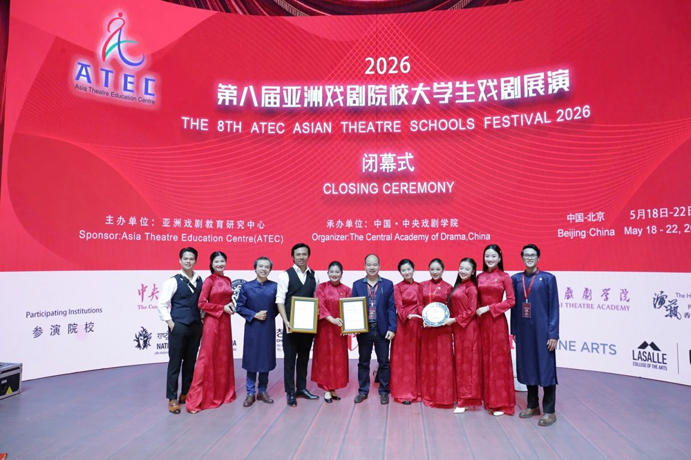 Việt Nam giành giải cao tại Liên hoan các trường đào tạo Sân khấu châu Á năm 2026 - ảnh 1
