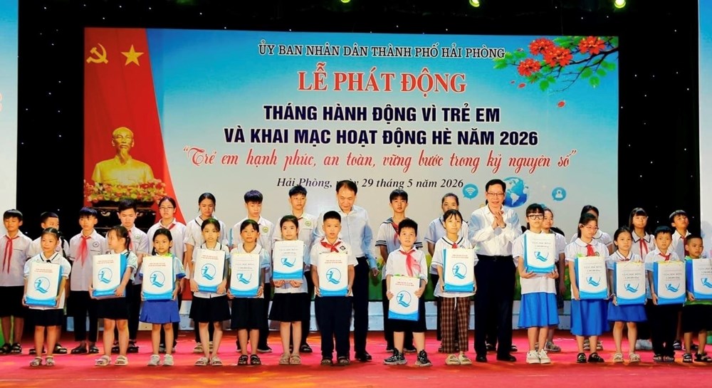 Hải Phòng phát động Tháng hành động vì trẻ em năm 2026 - ảnh 2