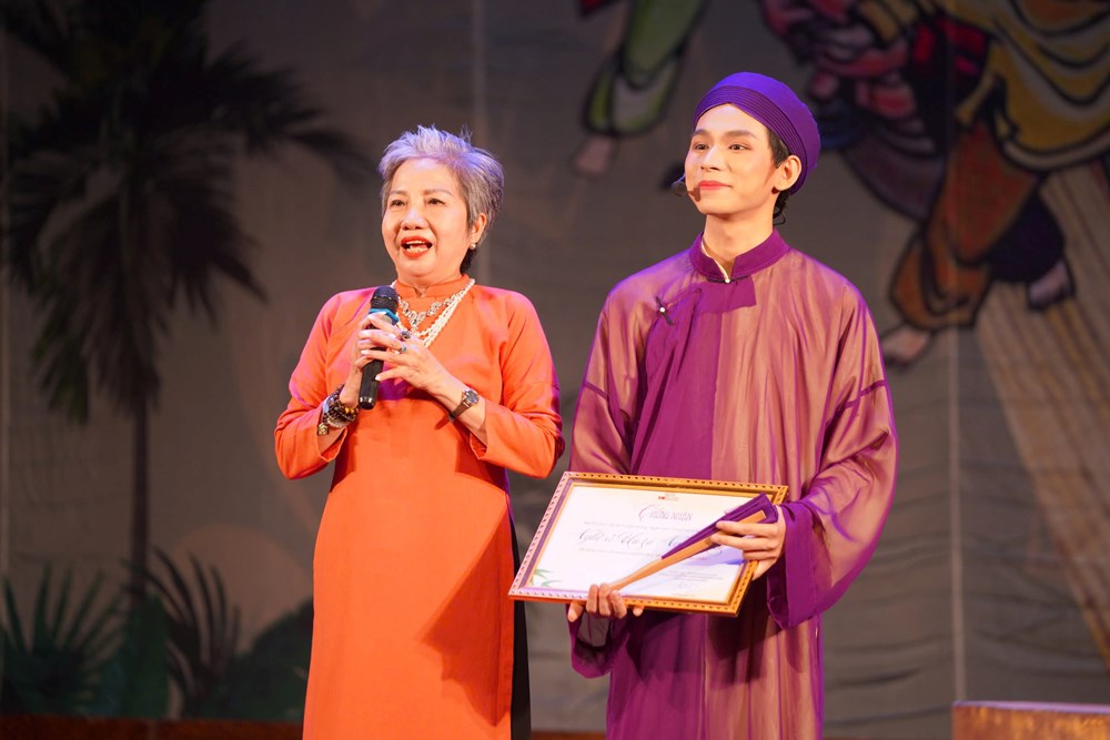 “Nắm xôi kỳ diệu” đưa chèo đến gần hơn với thiếu nhi Thủ đô - ảnh 3