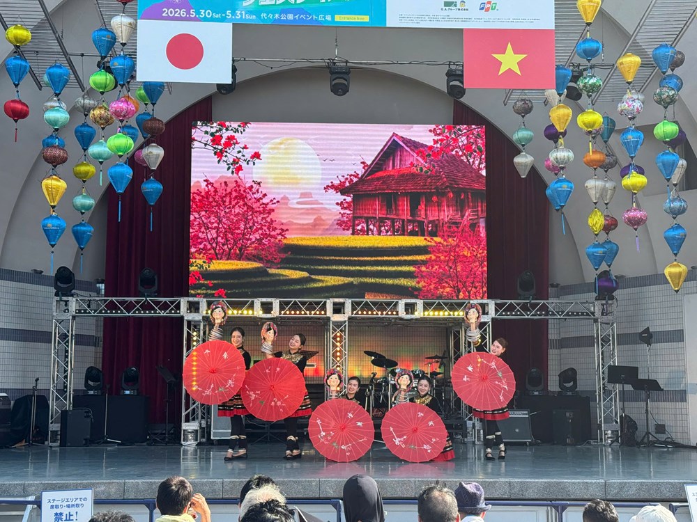 Múa rối Thăng Long thu hút khán giả tại Lễ hội Việt Nam ở Tokyo, Nhật Bản  - ảnh 2