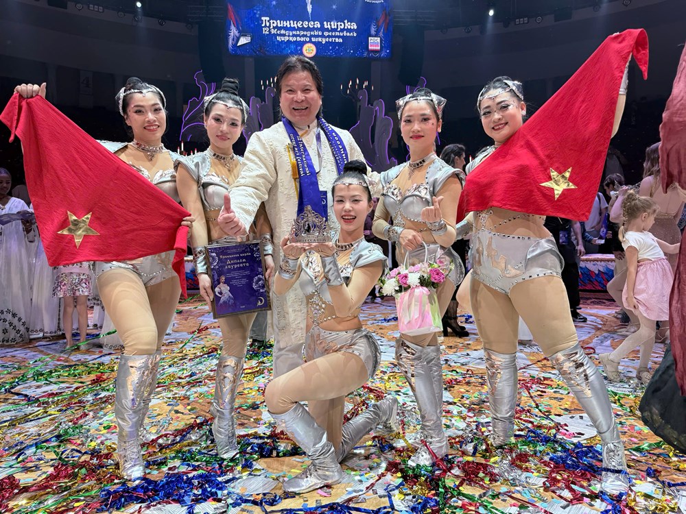 Việt Nam giành Vương miệng Bạc tại Liên hoan quốc tế Công chúa Xiếc 2026 - ảnh 1