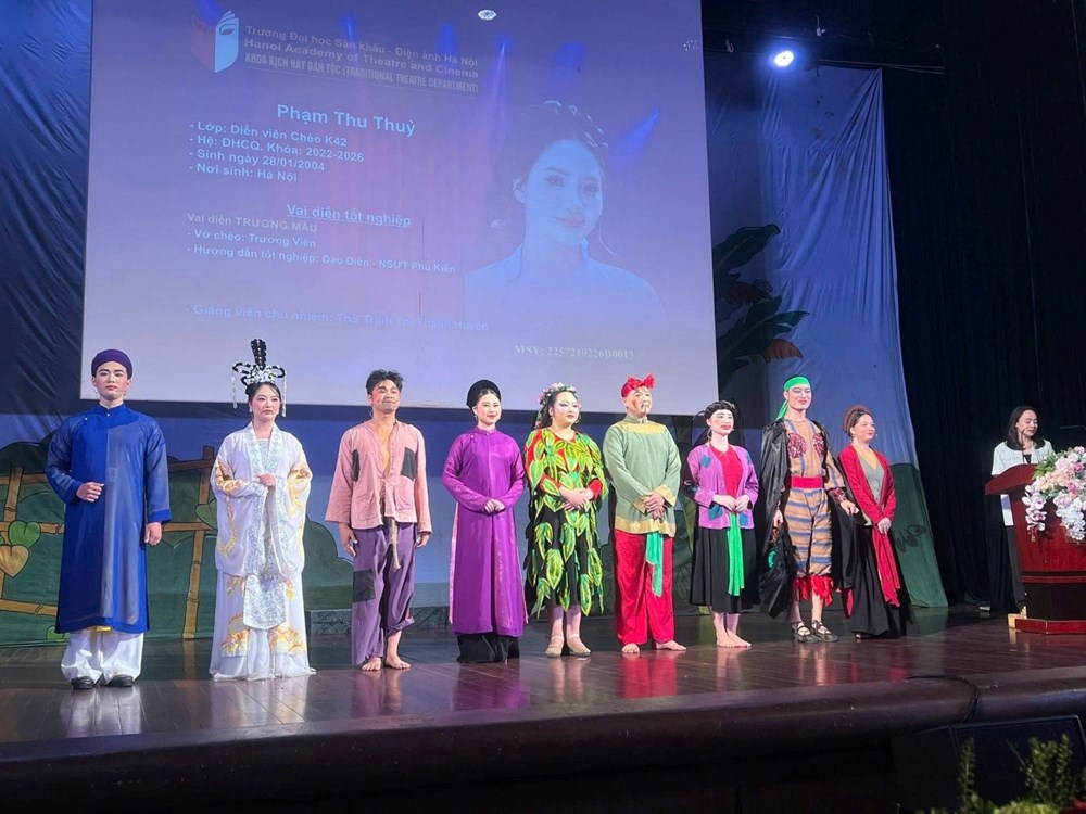 Mùa tốt nghiệp Khoa Kịch hát dân tộc: Gieo mầm cho tương lai nghệ thuật truyền thống - ảnh 4
