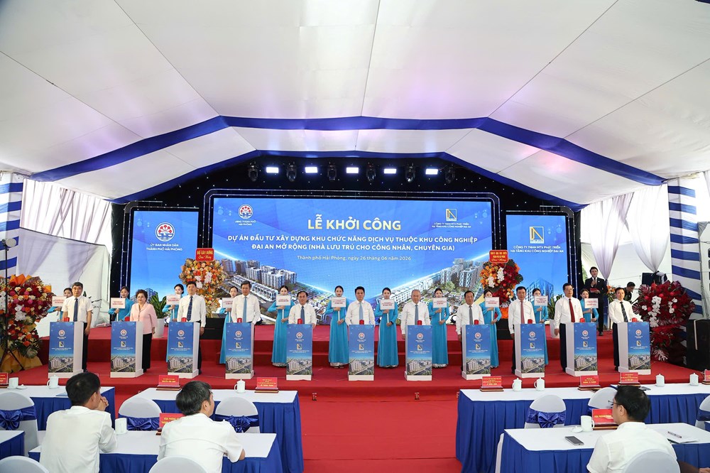 Hải Phòng: Tạo nền tảng an cư cho người lao động từ dự án hơn 1.111 tỉ đồng - ảnh 1