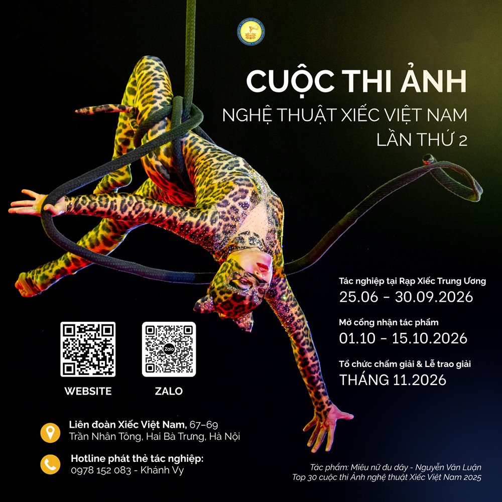 Phát động Cuộc thi ảnh “Nghệ thuật Xiếc Việt Nam” lần thứ 2 - ảnh 1