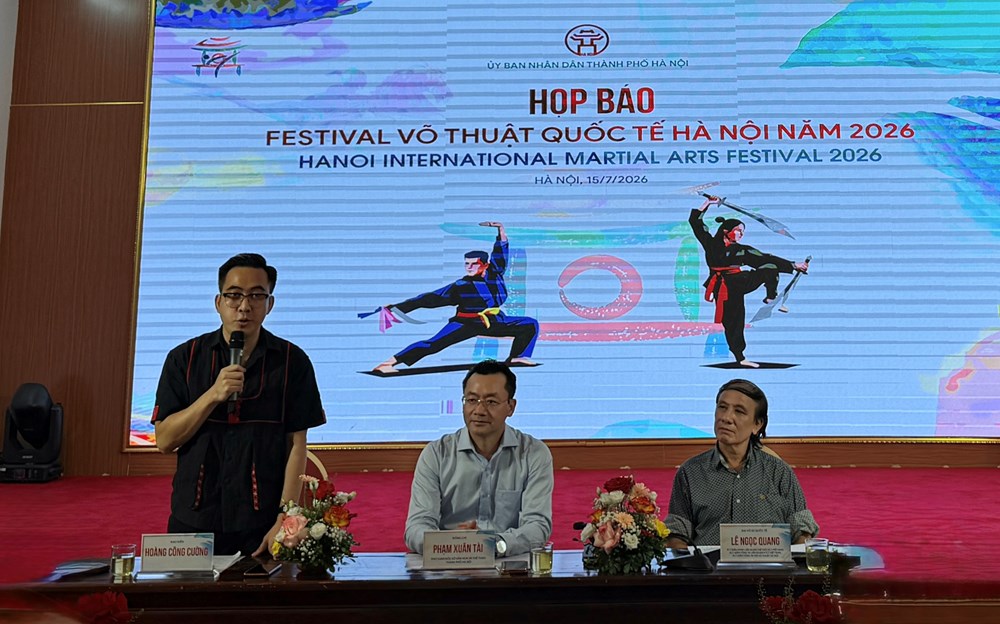 Gần 2.000 võ sư, vận động viên tham gia Festival võ thuật quốc tế Hà Nội 2026 - ảnh 2