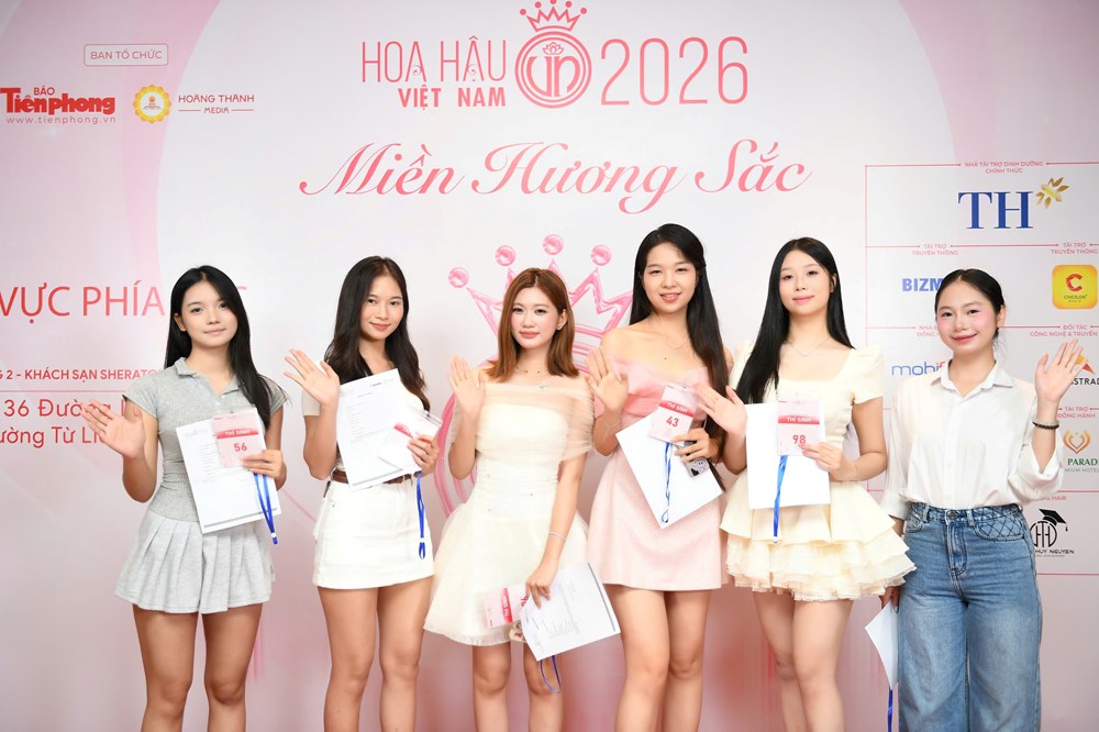 Mở màn Hoa hậu Việt Nam 2026, gần 200 thí sinh dự vòng Sơ khảo phía Bắc - ảnh 3