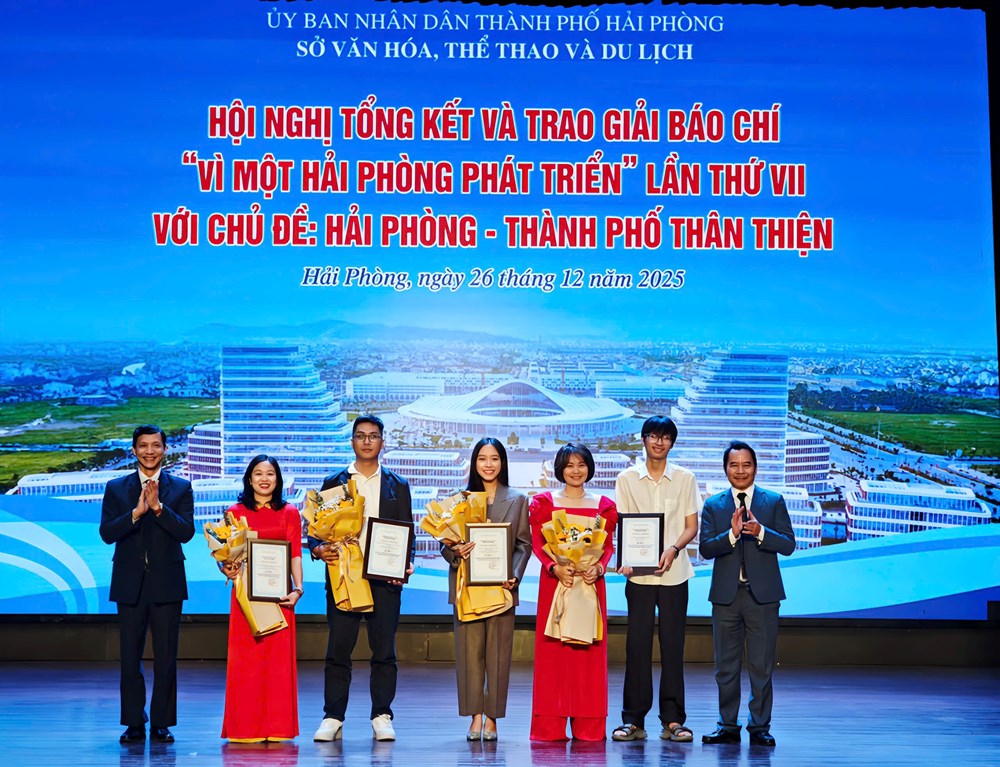 Giải Báo chí “Vì một Hải Phòng phát triển” lần thứ VIII nhận tác phẩm đến ngày 20.10 - ảnh 1