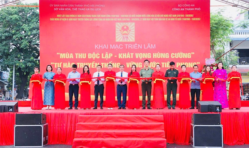 Hải Phòng tái hiện hành trình 81 năm của lực lượng Công an - ảnh 1