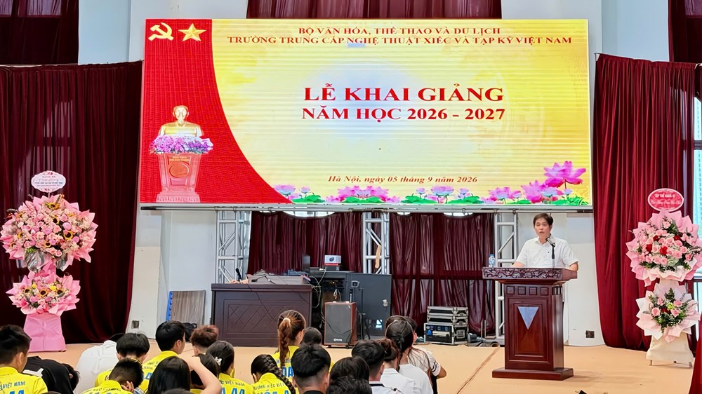 Trường Trung cấp Nghệ thuật Xiếc và Tạp kỹ Việt Nam khai giảng năm học 2026–2027 - ảnh 1