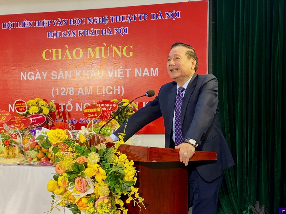 Hội Sân khấu Hà Nội tổ chức kỷ niệm Ngày Sân khấu Việt Nam lần thứ XVII - ảnh 3