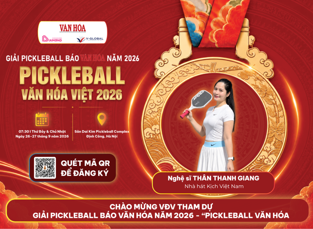 Vương Trọng Trí, Việt Hoa, Thân Thanh Giang sẽ góp mặt tại Giải Pickleball Báo Văn Hóa - ảnh 1