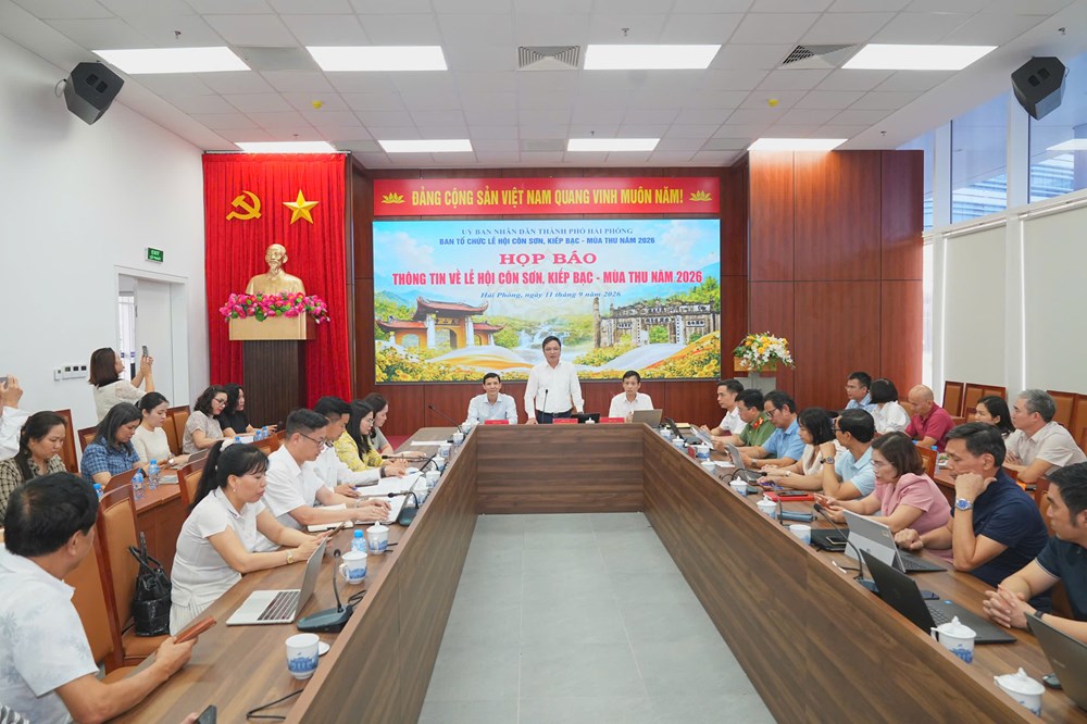 Hải Phòng đẩy mạnh truyền thông Lễ hội Côn Sơn, Kiếp Bạc - mùa Thu 2026 - ảnh 1