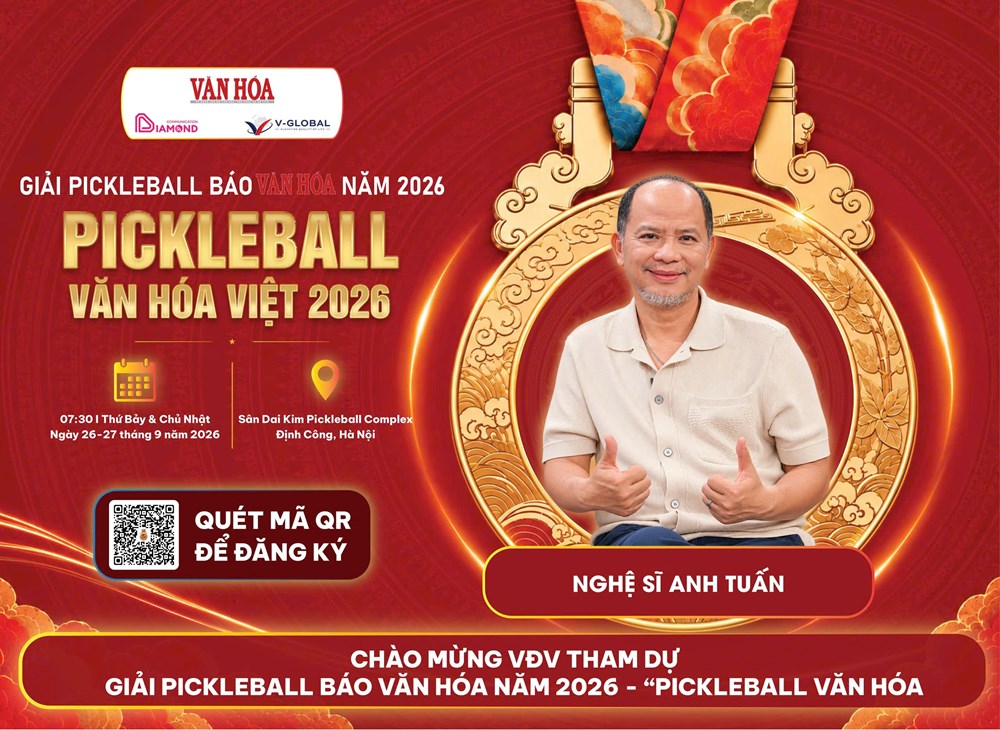 NSƯT Nguyệt Hằng - Anh Tuấn tham gia Giải Pickleball Báo Văn Hóa năm 2026 - ảnh 2