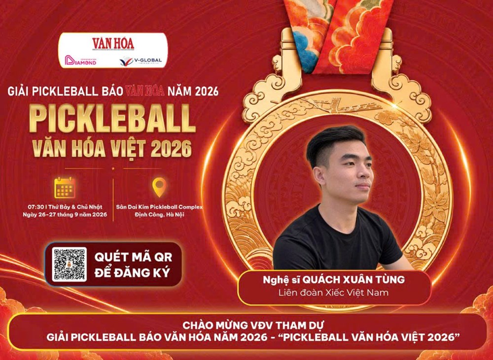 Dàn nghệ sĩ Liên đoàn Xiếc Việt Nam tranh tài tại Giải Pickleball Báo Văn Hóa năm 2026 - ảnh 3
