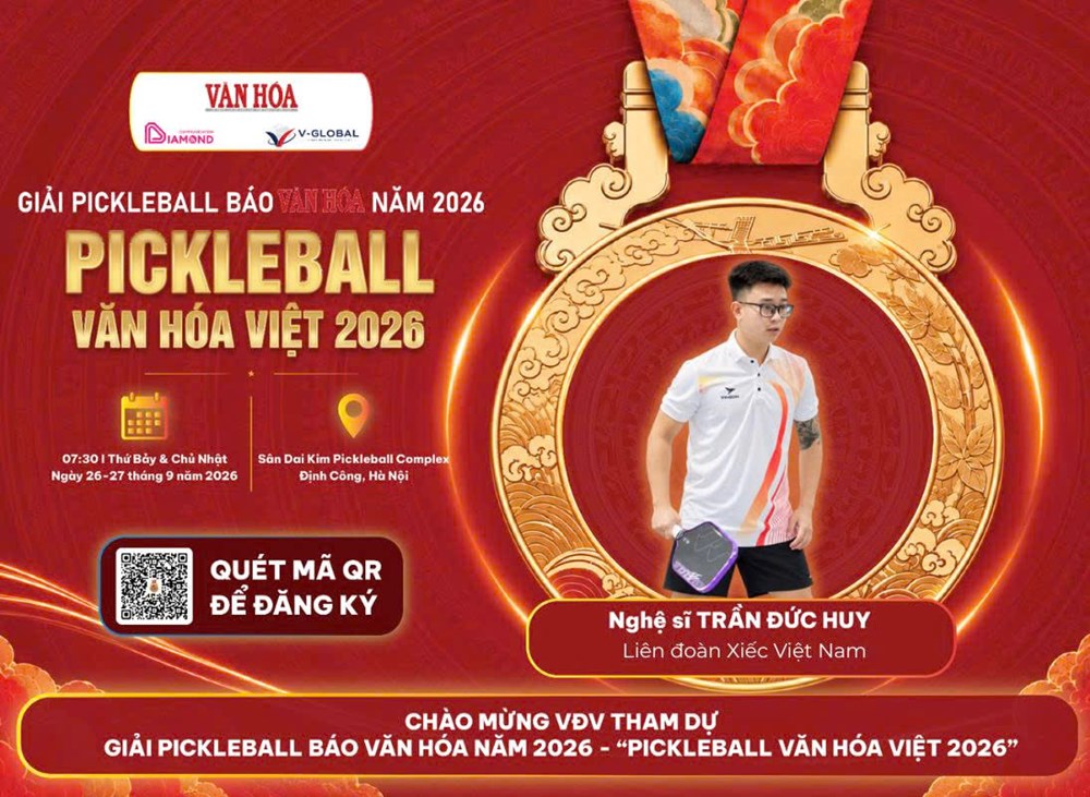 Dàn nghệ sĩ Liên đoàn Xiếc Việt Nam tranh tài tại Giải Pickleball Báo Văn Hóa năm 2026 - ảnh 2