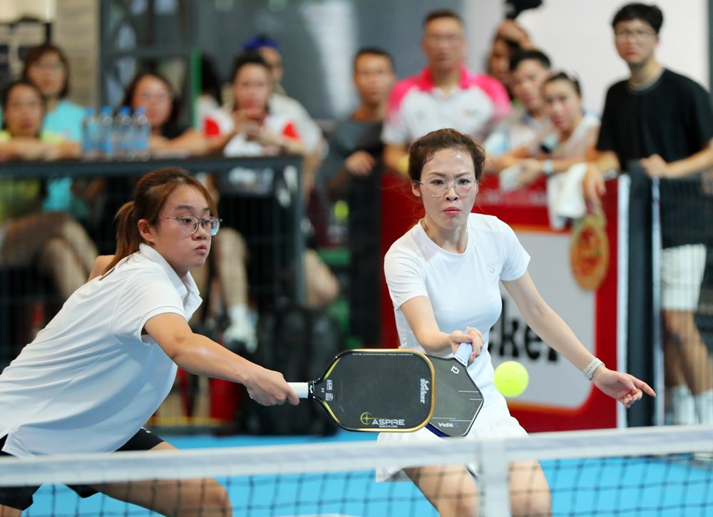 Những “bóng hồng” duyên dáng tại Giải Pickleball Báo Văn Hóa 2026 - ảnh 7