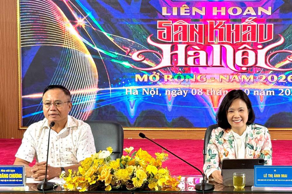 15 đơn vị tham gia Liên hoan Sân khấu Hà Nội mở rộng 2026 - ảnh 1