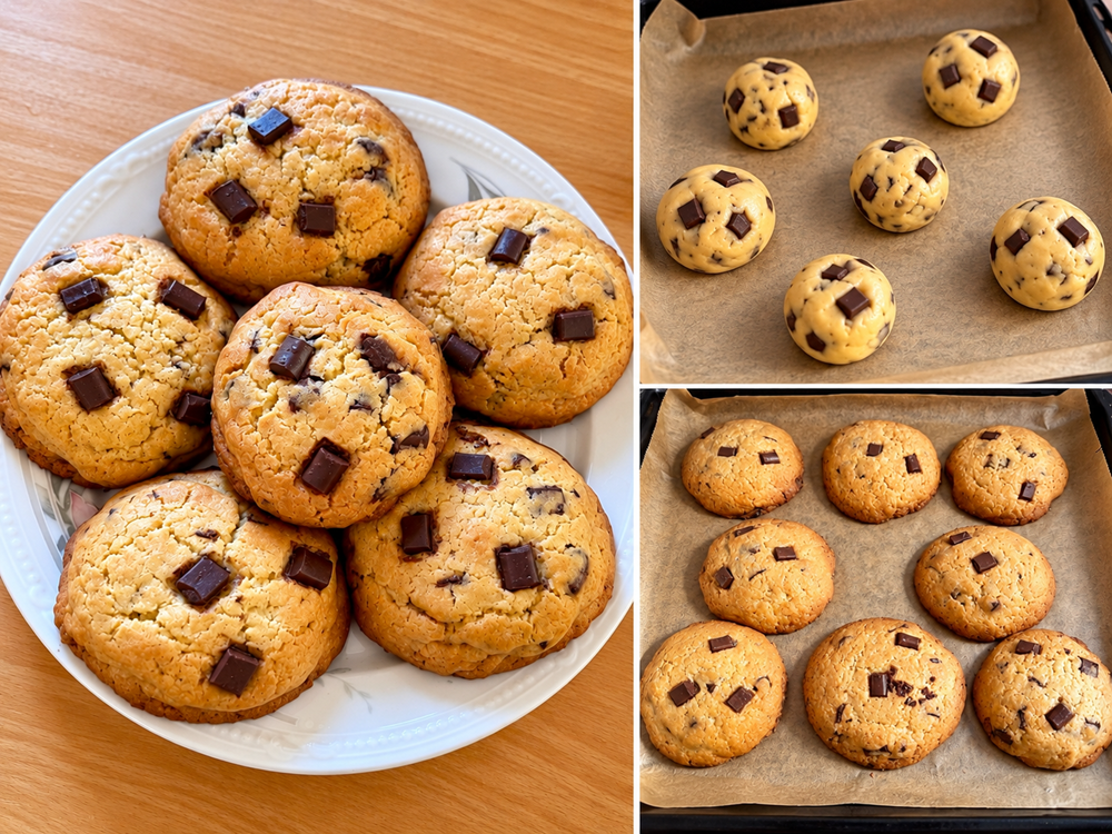 Cookie bơ chocolate: Hương bánh ấm áp ngày giao mùa - ảnh 1