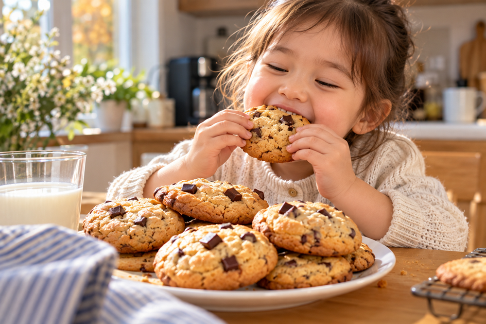 Cookie bơ chocolate: Hương bánh ấm áp ngày giao mùa - ảnh 2