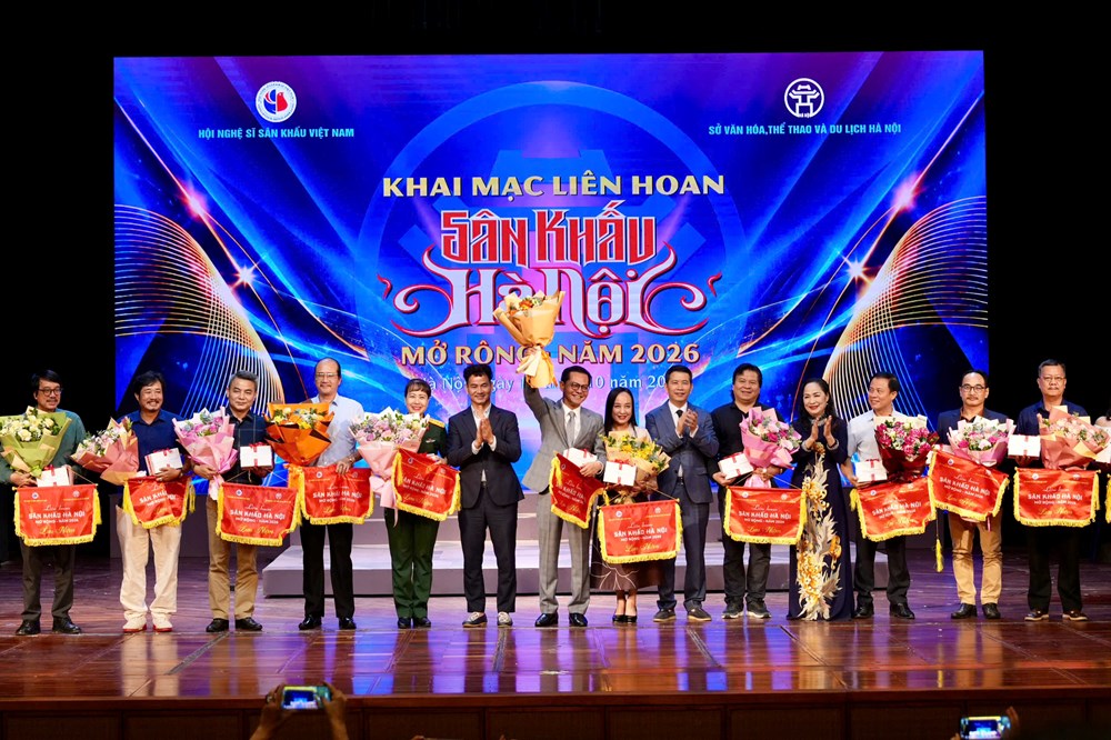 Khai mạc Liên hoan Sân khấu Hà Nội mở rộng năm 2026 - ảnh 1