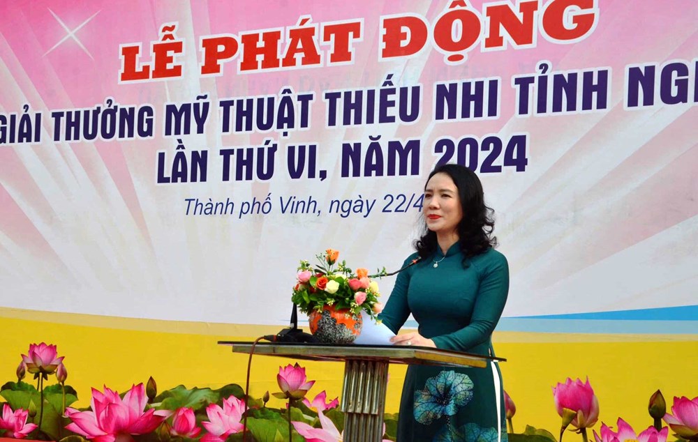 Phát động Giải thưởng Mỹ thuật thiếu nhi lần thứ VI năm 2024 - ảnh 2