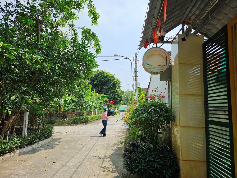 Vườn mẫu homestay, điểm nhấn du lịch trên quê Bác - ảnh 3