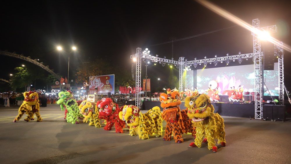Rực rỡ sắc màu Lễ hội quảng diễn đường phố “Quê hương mùa sen nở” - ảnh 6