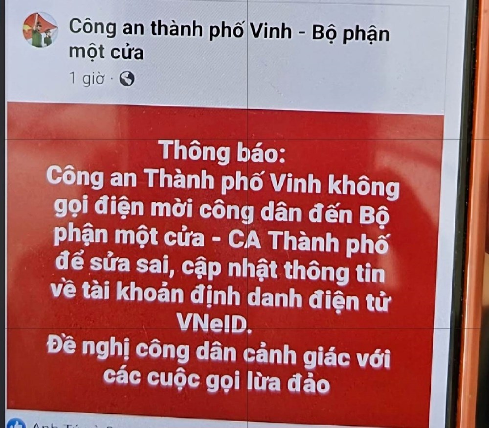 Cảnh giác thủ đoạn mạo danh công an yêu cầu chỉnh sửa căn cước công dân để lừa đảo - ảnh 1