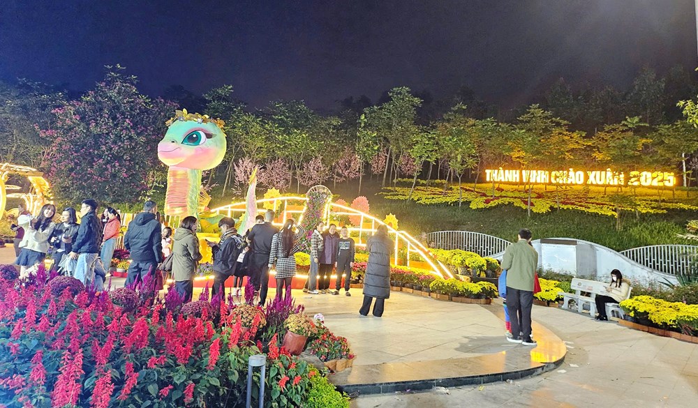 Nghệ An đón hơn 430 nghìn lượt du khách dịp Tết Nguyên đán Ất Tỵ - ảnh 3