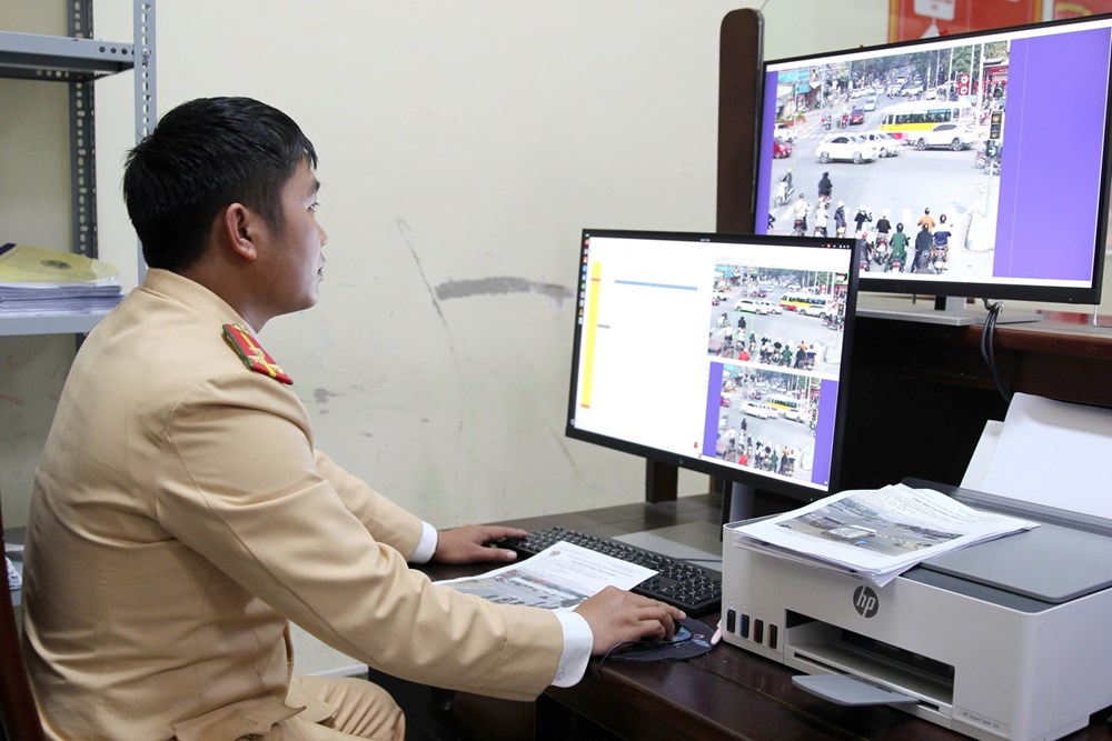 Gần 2.000 trường hợp vi phạm an toàn giao thông bị phạt nguội tại TP Vinh - ảnh 1