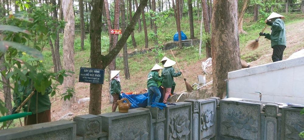 Triển khai phòng chống cháy rừng tại các khu di tích - ảnh 3