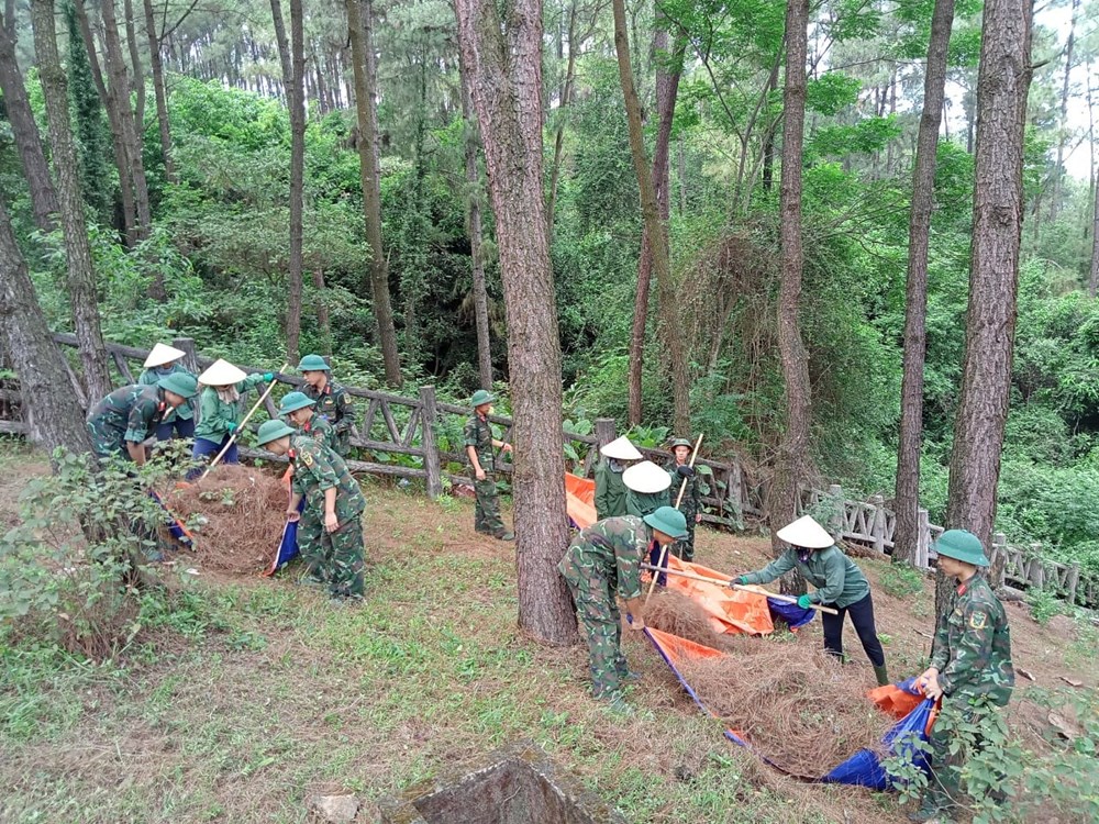 Triển khai phòng chống cháy rừng tại các khu di tích - ảnh 2