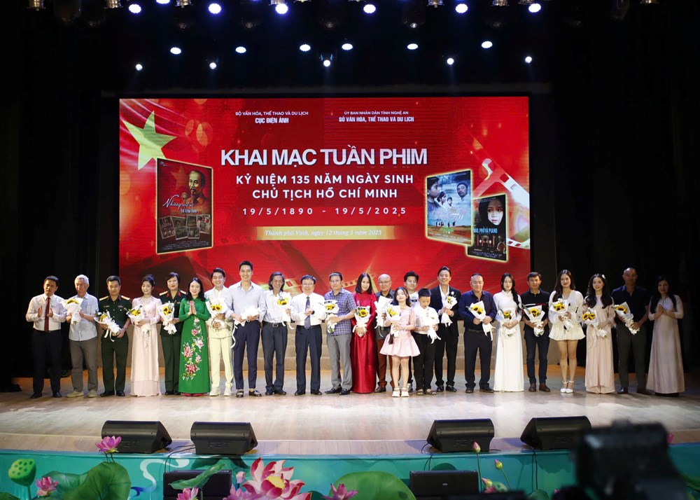 Khai mạc Tuần phim kỷ niệm 135 năm Ngày sinh Chủ tịch Hồ Chí Minh - ảnh 2