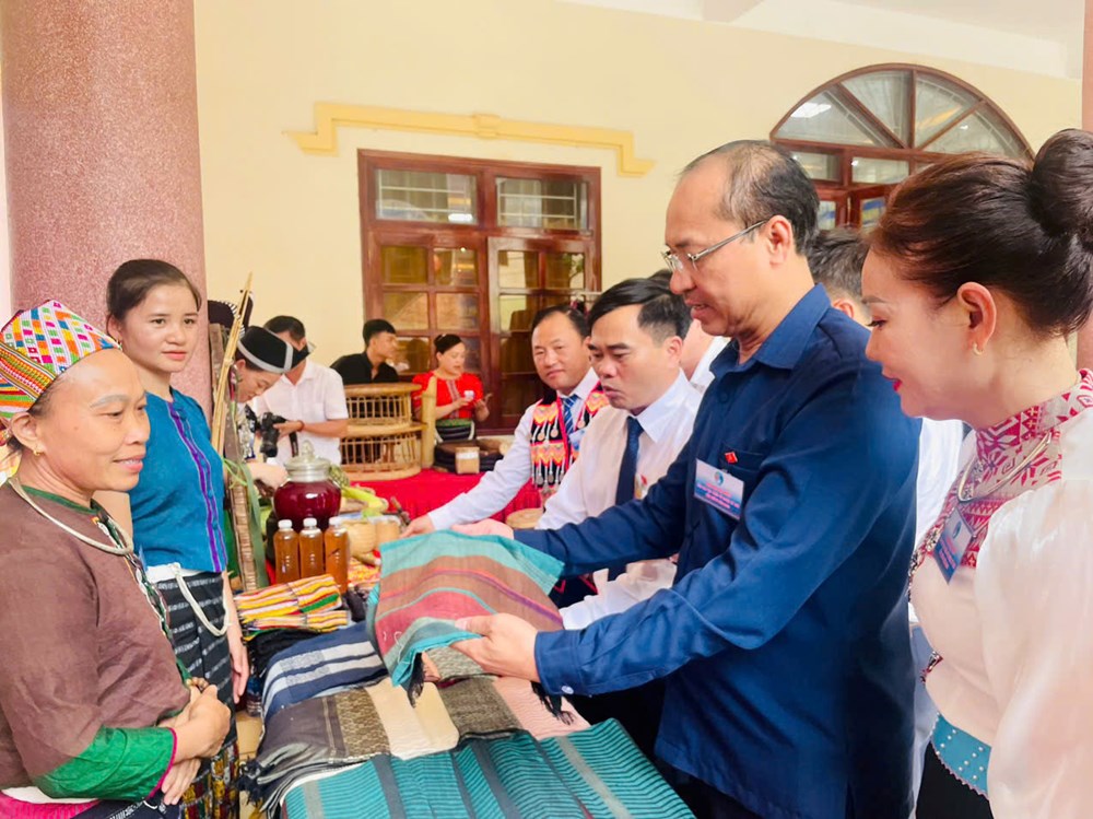 Nghề dệt thổ cẩm người Thái được công nhận Di sản văn hóa phi vật thể quốc gia - ảnh 3