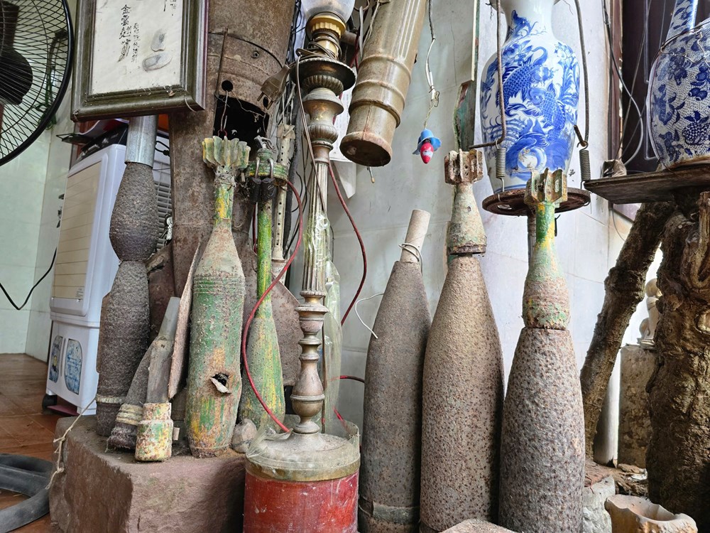 Kỳ công góp nhặt “Bảo tàng ký ức chiến tranh” của người cựu chiến binh - ảnh 1