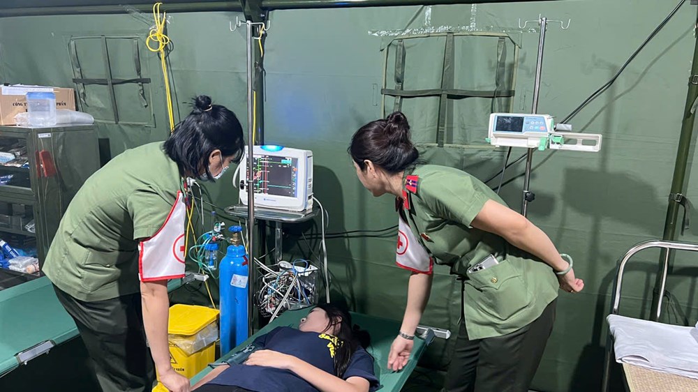 Ấm lòng trong “Nhà bạt phục vụ nhân dân” ngày hợp luyện diễu binh, diễu hành - ảnh 9