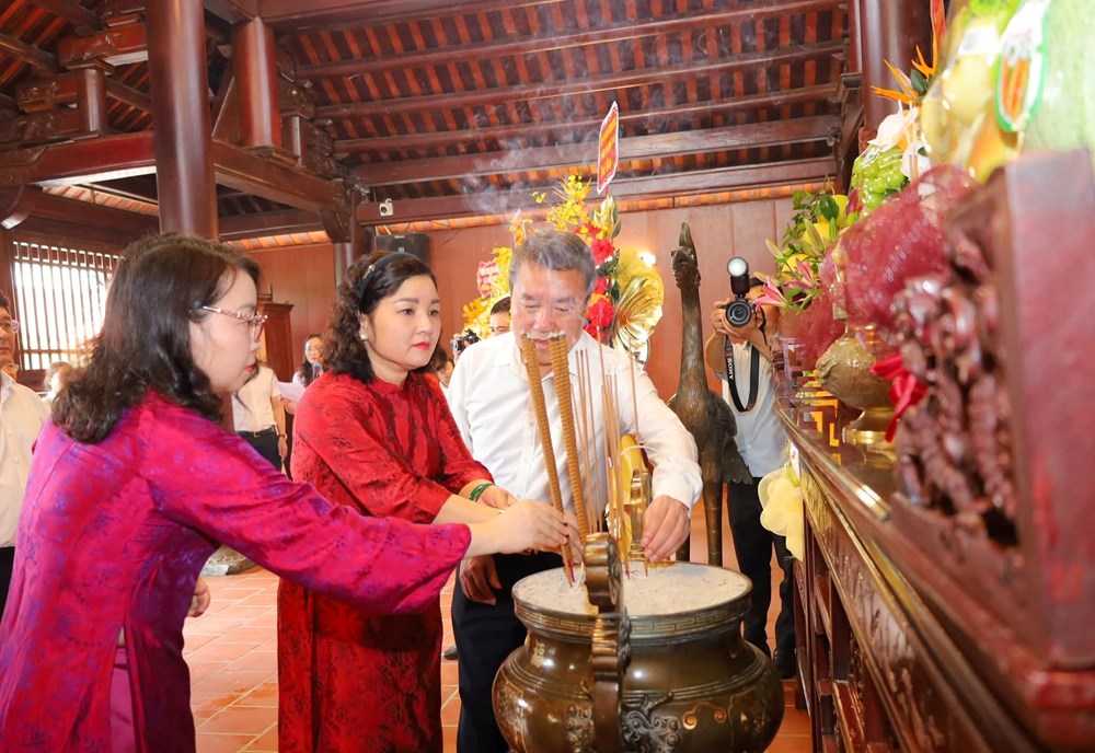Trang trọng Lễ giỗ lần thứ 83 của Tổng Bí thư Lê Hồng Phong - ảnh 3