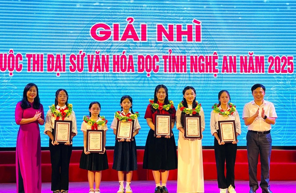 Lan tỏa văn hóa đọc từ gần 165.000 bài dự thi tại Nghệ An - ảnh 5
